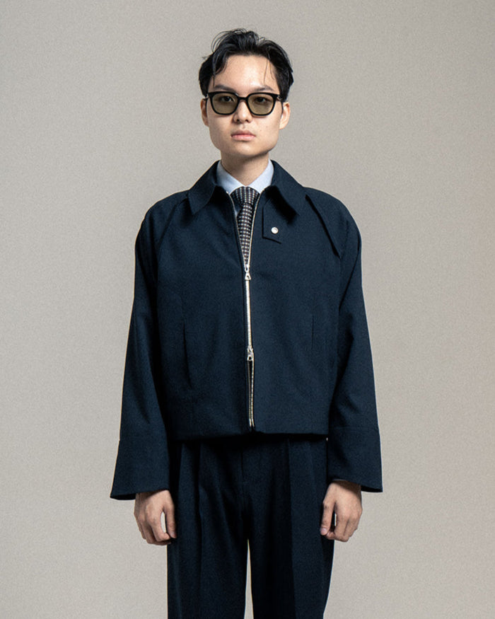 RIDER JACKET - DARK NAVY – JANVIER