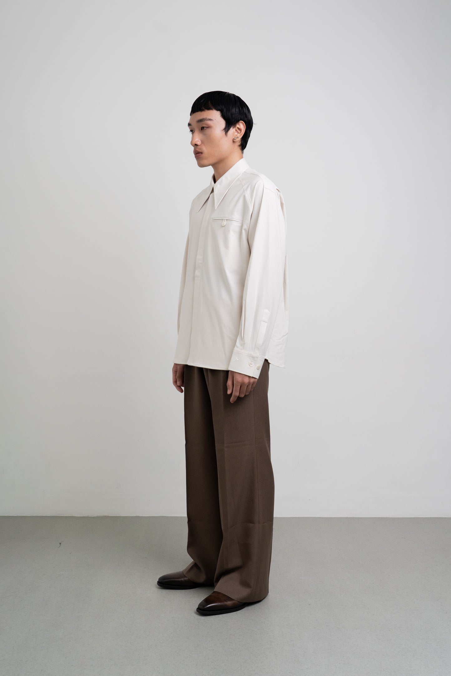"AMOEBA" SHIRT - BONE WHITE