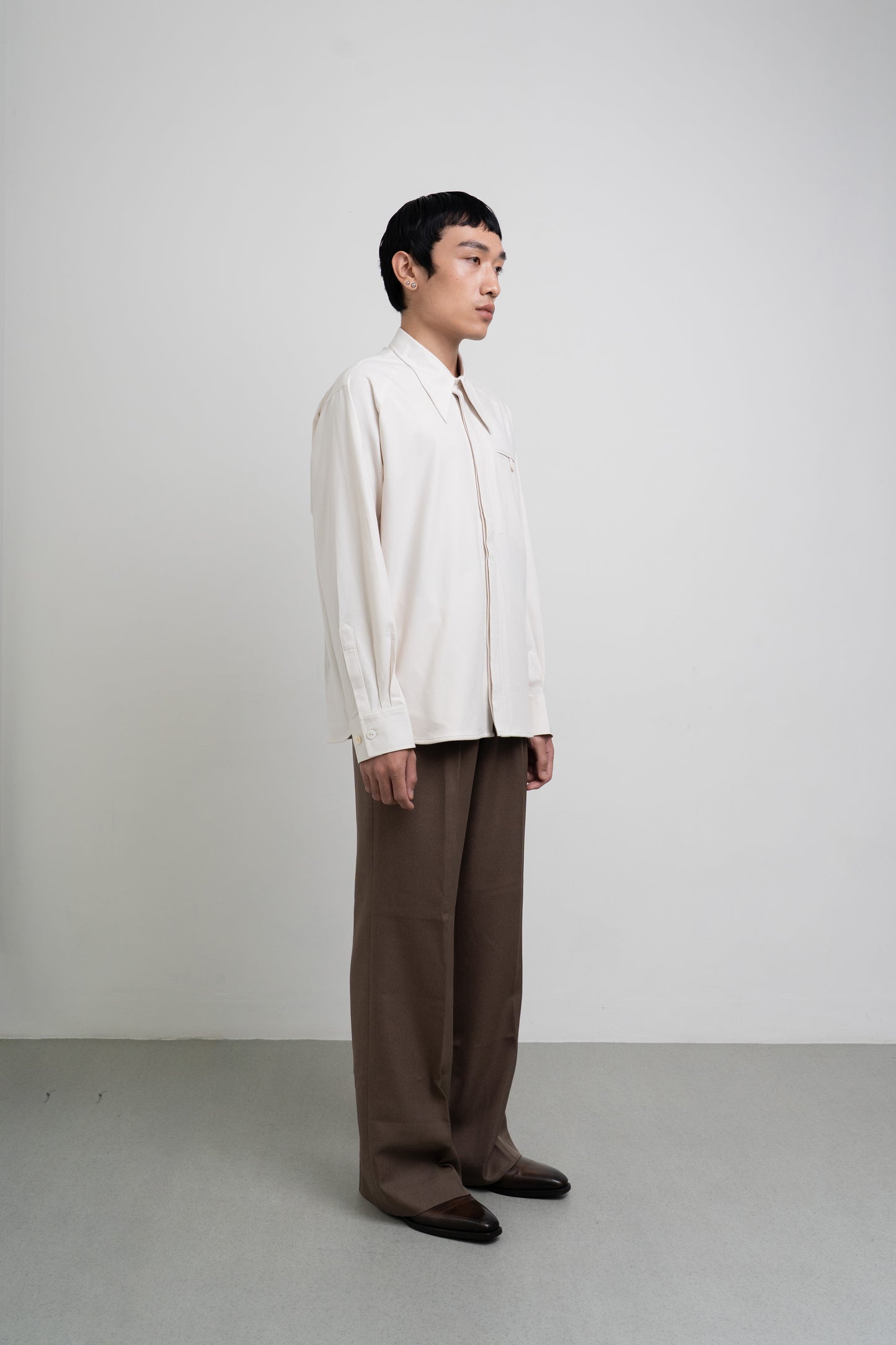 "AMOEBA" SHIRT - BONE WHITE