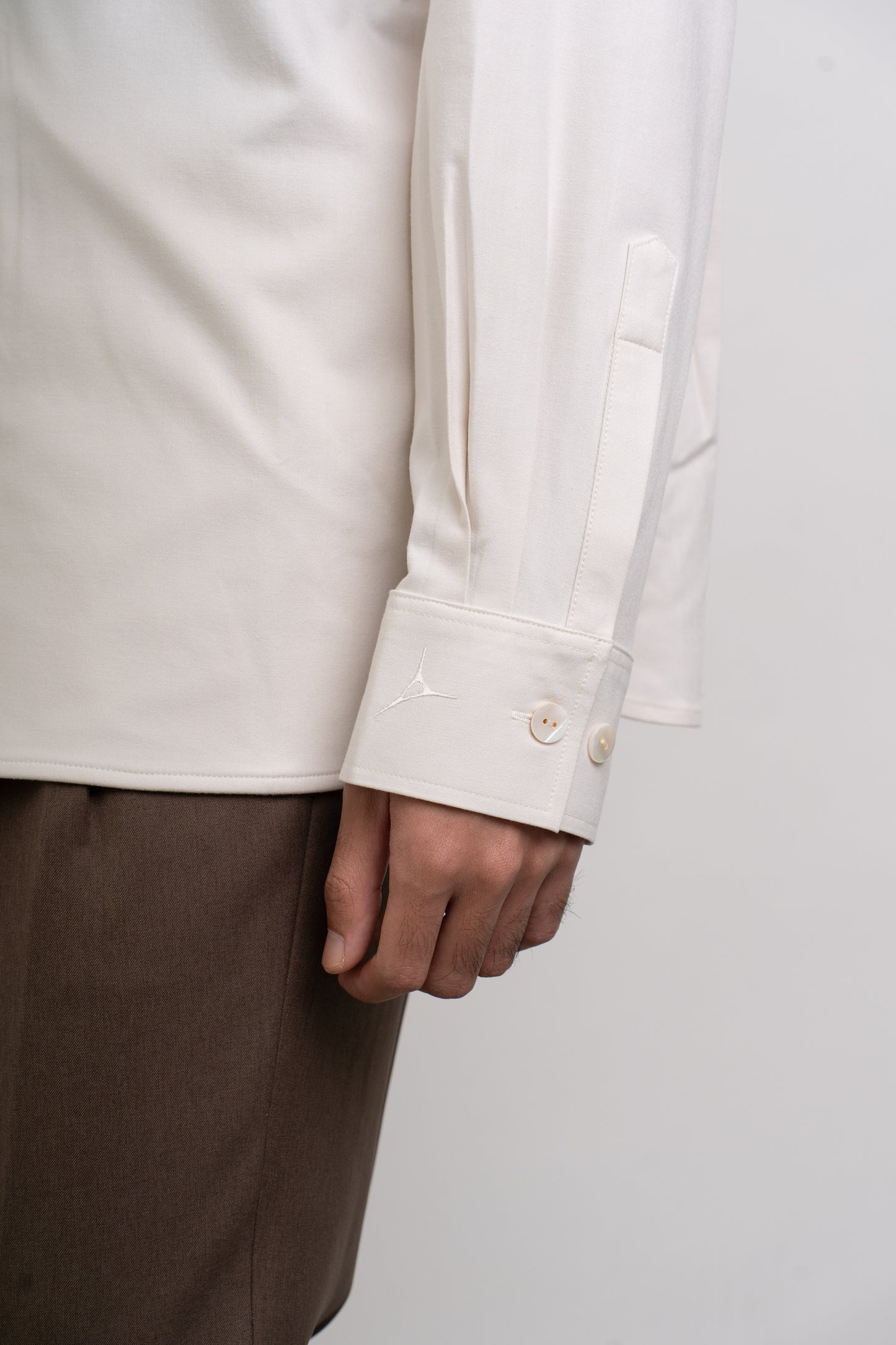 "AMOEBA" SHIRT - BONE WHITE