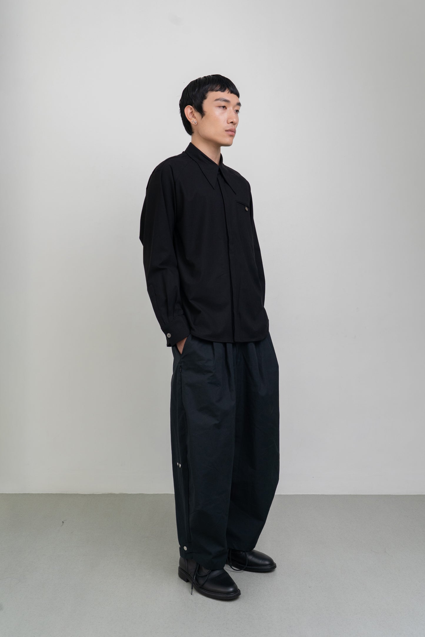 "AMOEBA" SHIRT - BLACK