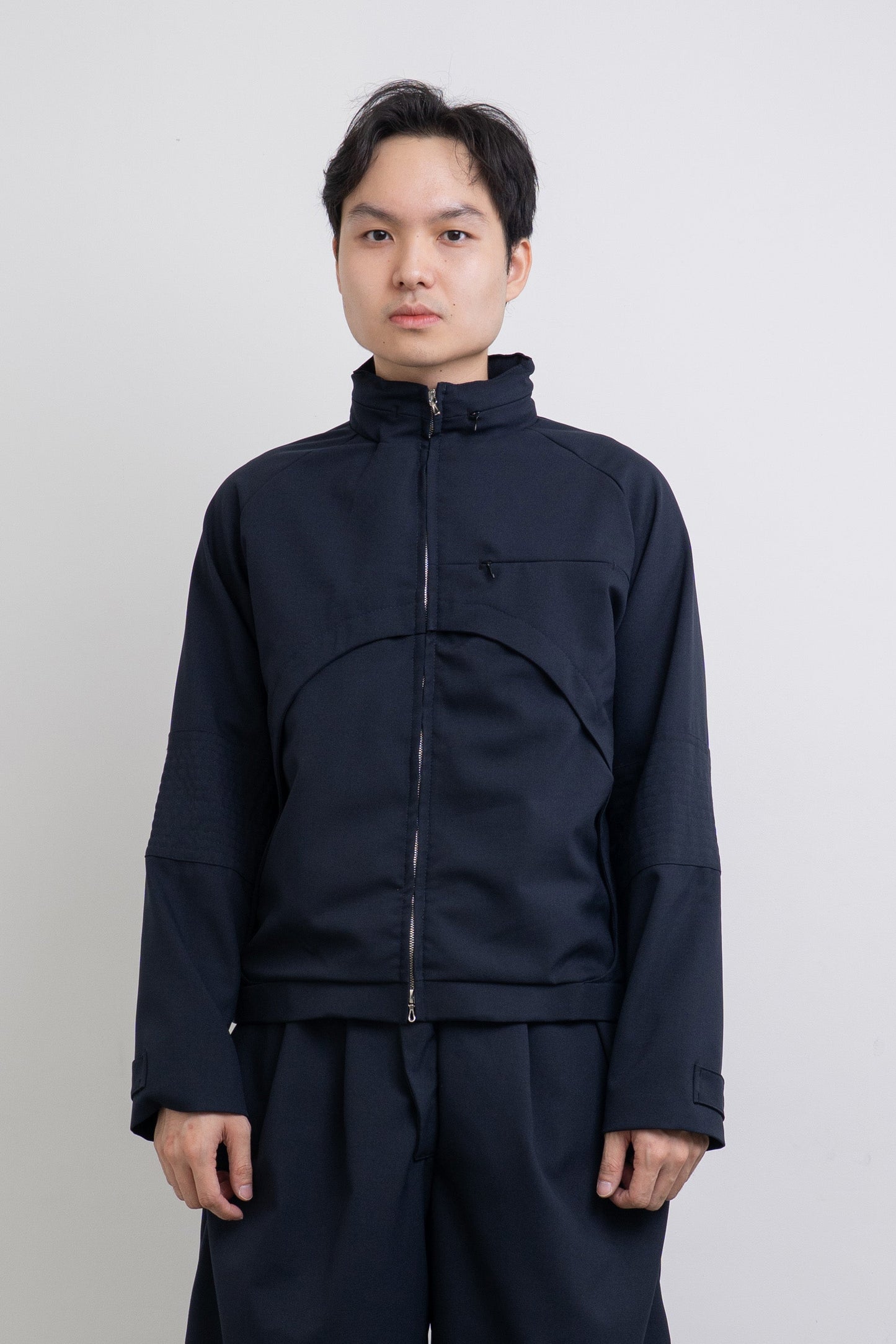 "VEIL" JACKET - DARK NAVY