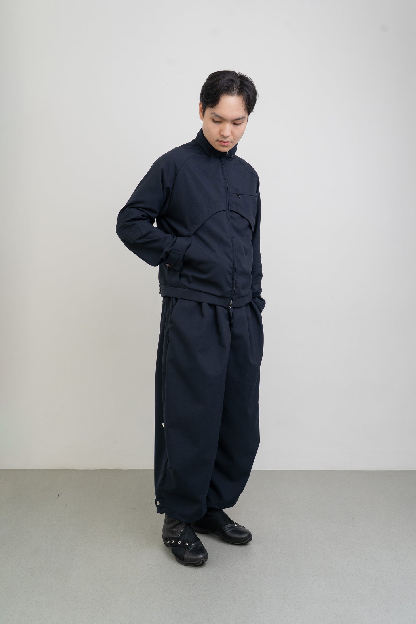 "ARC" TROUSERS - DARK NAVY