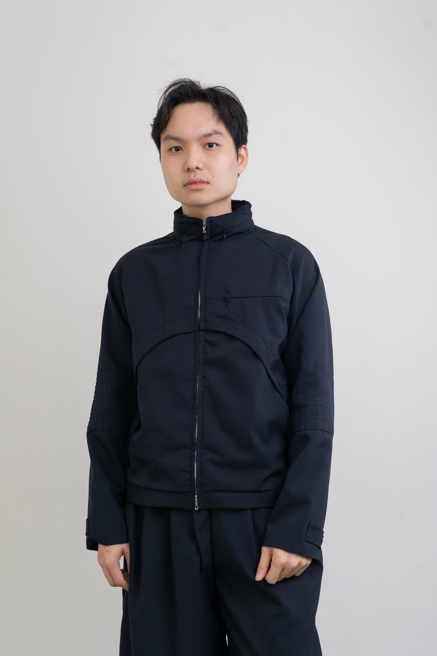 "VEIL" JACKET - DARK NAVY