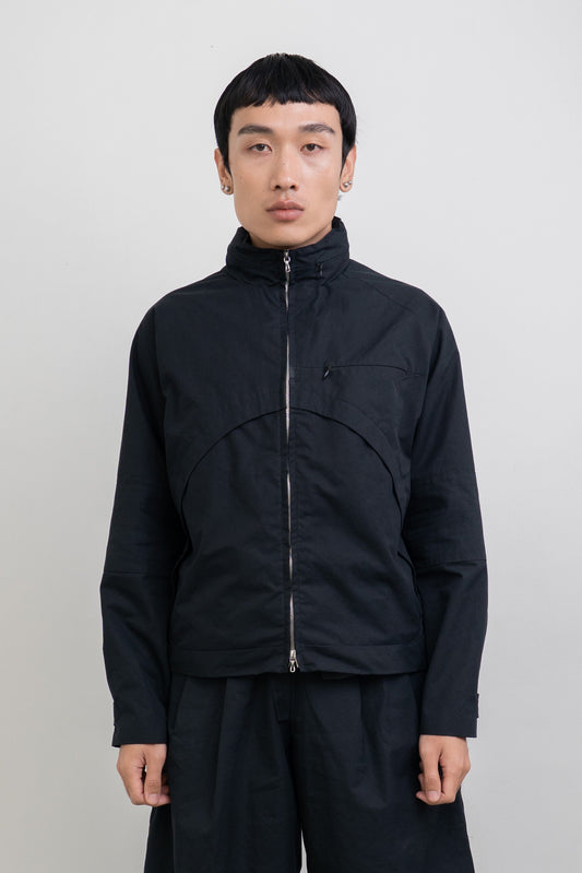 EXCLUSIVE - "VEIL" JACKET - ETAPROOF BLACK