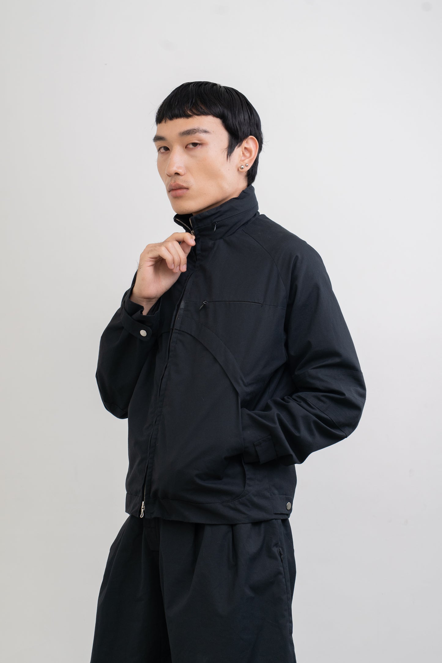 EXCLUSIVE - "VEIL" JACKET - ETAPROOF BLACK