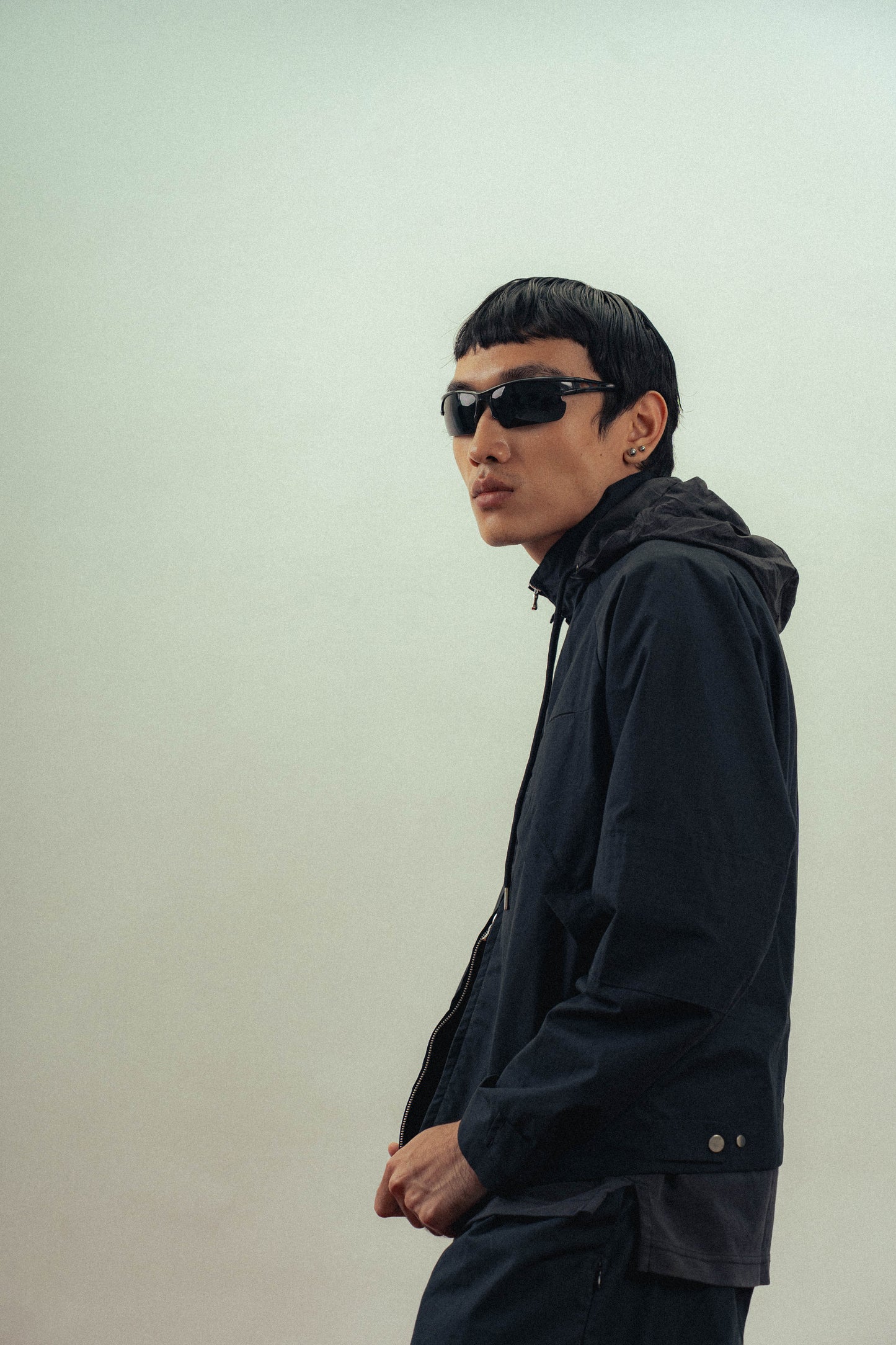 EXCLUSIVE - "VEIL" JACKET - ETAPROOF BLACK