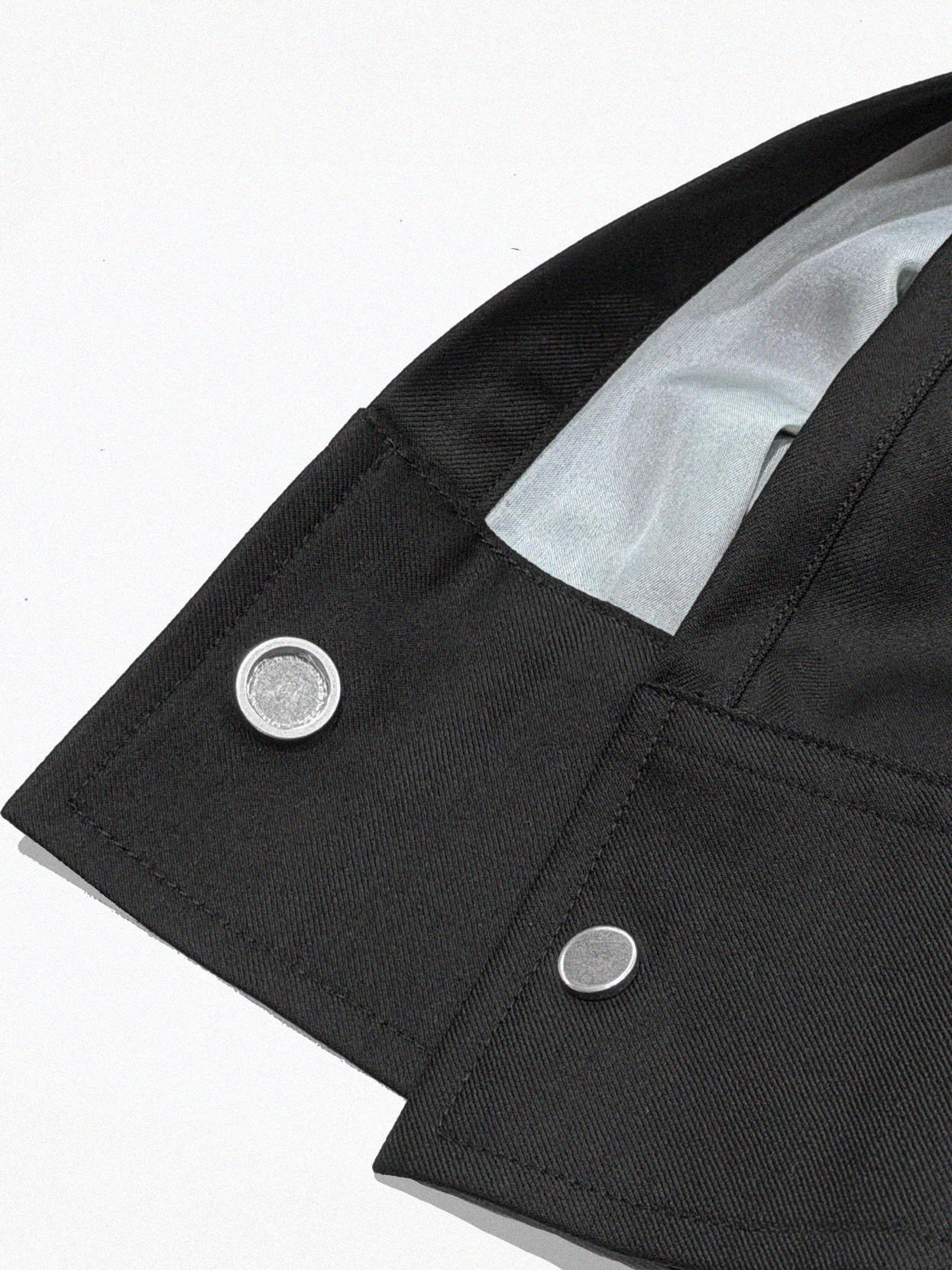 EXCLUSIVE - “AMOEBA” SHIRT - LORO PIANA 'AUSTRALIS' - BLACK